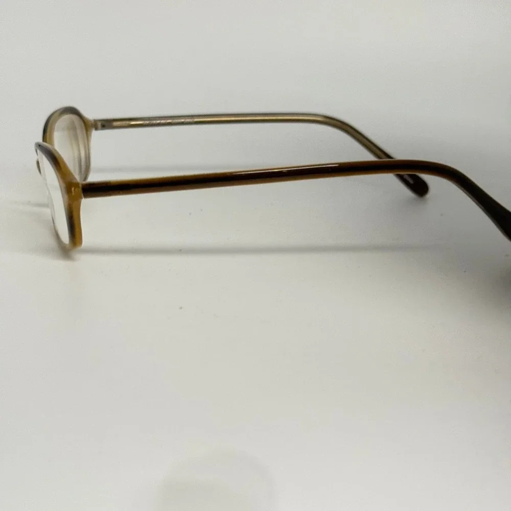 Bulova Aurora Eyeglasses Demi Sand Brown Oval Frames 51-18-140 23606
